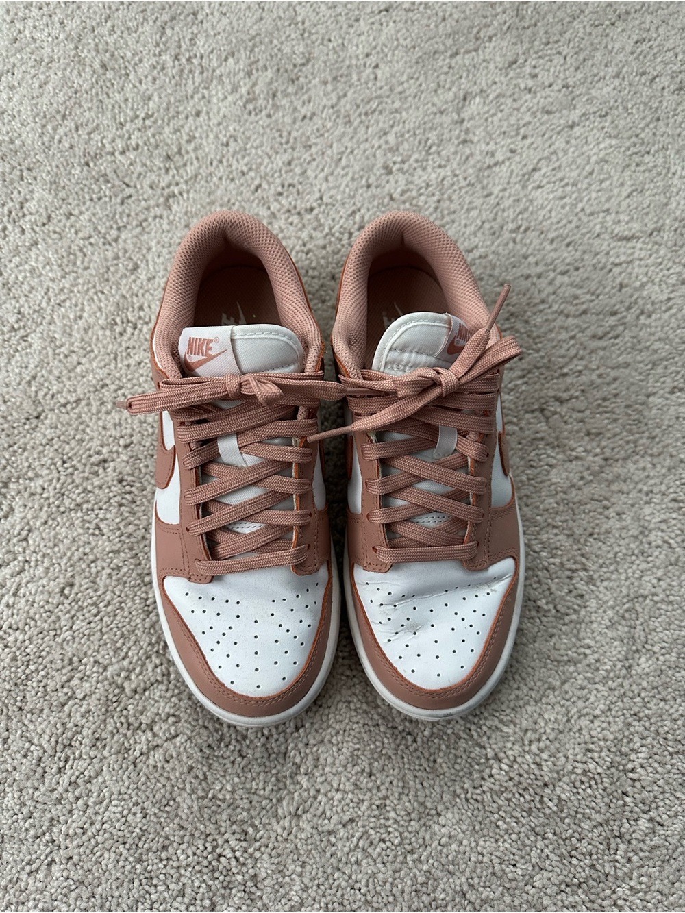 Nike Women's Dunk Sneakers in Dusty Rose